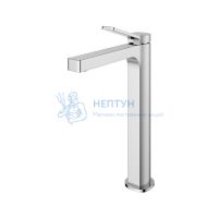 Смеситель для накладной раковины без донного клапана BelBagno ALBANO-LMC-CRM-W0