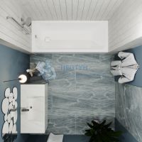 Акриловая ванна Triton Прага 180x80 прямоугольная Щ0000049119