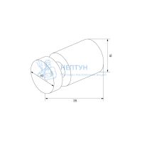 Крючок цвет белый матовый Iddis Petite PET2SW1i41