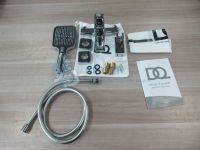 Смеситель для ванны с душем D&K Dortmund DA1713201 короткий излив хром