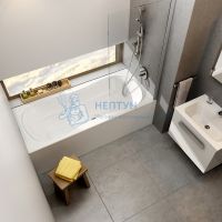 Акриловая ванна Ravak Campanula 180x80 прямоугольная CB21000000