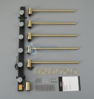 Полотенцесушитель электрический Abber Charme AH4005G золото матовое