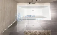 Штора на ванну складная REA AGAT-2 80 REA-W0700