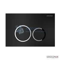 Комплект Grossman инсталляция Galaxy 900.K31.01.000+клавиша смыва 700.K31.01.210.210 черный матовый