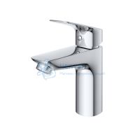 Смеситель для раковины без донного клапана BelBagno DUE-LVM-CRM-W0