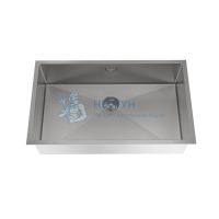 Мойка нерж. сталь, универсального монтажа, графит, 740*440, Edifice, Iddis EDI74G0i77