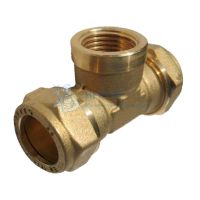 Тройник 25X3/4FX25 ВР "VER-PRO"