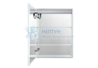 Шкаф зеркало для ванной с подсветкой Aquatek AQ7603B-MLC, прямоугольное, сенсорное управление, 600*800*133