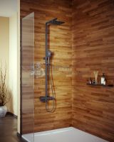 Душевая система с термостатом Timo Tetra-thermo SX-0169/03 черный