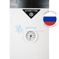 Бойлер косвенного нагрева Strattos Classic 120 (150L) White T с термометром