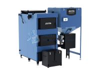 Пеллетный одноконтурный стальной котёл Zota MAXIMA 150 с одним шнеком и бункером 5000 л (150 кВт)