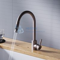 Кухонный смеситель с вытягивающимся изливом Dorff Logic D3007511