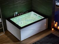 Акриловая ванна Gemy 180x180 прямоугольная G9259