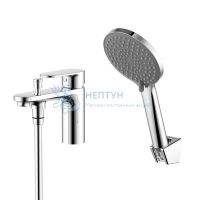 Смеситель на борт ванны Хром Aquatek Ника AQ1844CR