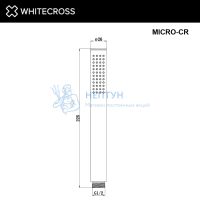 Душевая лейка Whitecross MICRO-CR (хром)