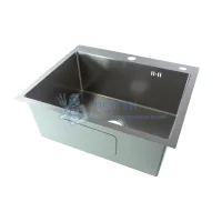 Мойка для кухни Fmark FSC5545L сатин, нержавеющая сталь,  550*450*210 мм