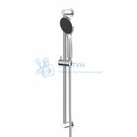 Душевой гарнитур на штанге Whitecross SET51BASICNIB (брашированный никель)