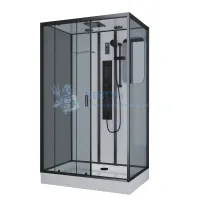 Душевая кабина Niagara Premium 69120134GQLBLACK 1200x800x2100