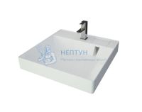 Раковина для ванной комнаты подвесная/ для установки над стиральной машиной Andrea Cometa 600x550 4680028071112