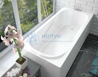 Ванна из литьевого мрамора Taliente Bolseno BL 17075 170х75 пристенная прямоугольная