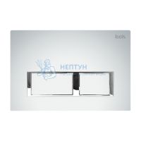 Клавиша смыва, универсальная, матовый хром, Unifix, 060, Iddis, UNI60M0i77