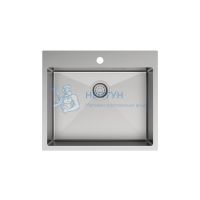 Мойка нерж. сталь, сатин, 590*510, Haze, Iddis HAZ59S0i77