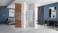 Душевая раздвижная дверь REA SOLAR GOLD 100 REA-K6547