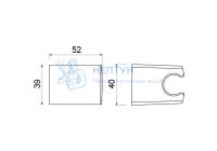 Держатель ручного душа AQUATEK AQ2403CR