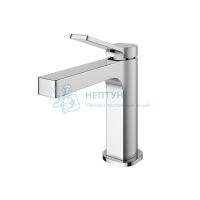 Смеситель для раковины без донного клапана BelBagno ALBANO-LVM-CRM-W0