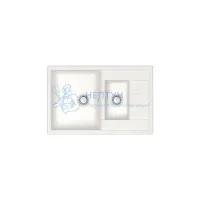 Мойка Agata 210/G31 Белая 755x500х218 матовая из искусственного камня
