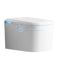 Электронный унитаз-биде Abber Rechteck AC1216S подвесной белый