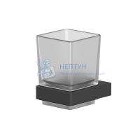 Стакан подвесной Whitecross Cubo CU2430BL (черный мат)