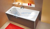 Акриловая ванна Aquanika Base 170x70 прямоугольная A1017070031