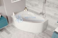 Акриловая ванна Vagnerplast Flora 150x100 асимметричная VPBA151FLA3LX-04