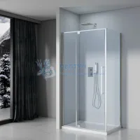 Душевой уголок Black & White 1000x800 8151000CF