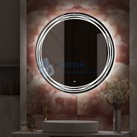 Зеркало Континент Talisman LED D 77 см, LED подсветка, сенсорный выключатель ЗЛП36