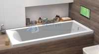 Акриловая ванна C-Bath Selena 160x70 прямоугольная CBQ007002