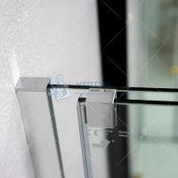 Шторка на ванну 90*150 RGW SC-46 Хром/Прозрачное/8 мм (Easy)