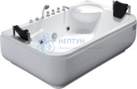 Акриловая ванна Gemy 180x180 прямоугольная G9085 B R