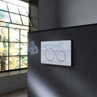 Клавиша для инсталляции пластик, хром глянцевый Am.Pm PrimeFit I090151