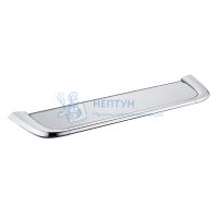 Полка стеклянная ABBER Nord AA1555 хром