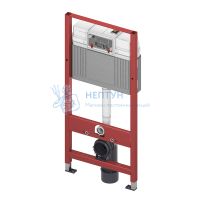 Инсталляция для подвесного унитаза 4 в 1 Tece Base K440200 белая клавиша /двухрежимная