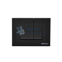 Кнопка Berges Wasserhaus для инсталляции NOVUM S5 Soft Touch черная
