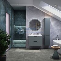Зеркало Briz Прато 80 см  240 01-49080-00 00 ГР
