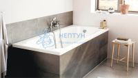 Акриловая ванна Aquanika Round 150x75 прямоугольная A1015075024