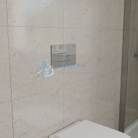 Клавиша смыва D&K Quadro DB1519001, хром