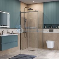 Душевой уголок BelBagno SOFT_CLOSE-2-A-1-100-C-GM