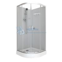 Душевая кабина Triton Прайм-СатинБК М3 90*90А Щ0000077367