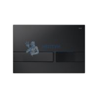 Клавиша смыва, универсальная, чёрная, Unifix, 006, Iddis, UNI06MBi77