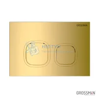 Комплект Grossman инсталляция Cosmo 900.K31.01.000+клавиша смыва 700.K31.02.300.300 золото глянцевый